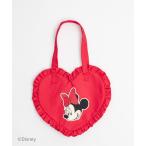 ショッピングミニー ハンドバッグ ミッキーマウス＆ミニーマウス / ハートバッグ