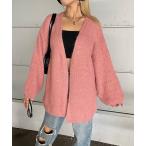 ショッピングセクシー カーディガン ニットトッパーカーディガン レディース