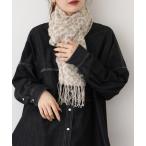 マフラー ストール ヒョウ柄JQDマフラー レディース