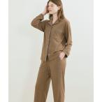 パジャマ ルームウェア 「綿混」コットンパイルパジャマ MADE WITH LIBERTY FABRIC レディース