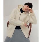カーディガン alpaca shaggy zip hoodie(アルパカシャギージップフーディー) レディース