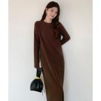 ショッピングマキシ ワンピース マキシワンピース「起毛タイプ」