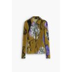 ブラウス シャツ オーキッドプリーツブラウス by クリスチャン・ラクロワ レディース