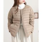 ダウンコート ダウンジャケット 高密度ナイロンインナーダウンノーカラージャケット レディース メンズ