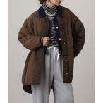 ブルゾン アウター オニオン キルトノーカラーブルゾン レディース