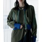 ニット セーター ミリタリーショートカーディガン レディース