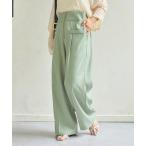 [Thevon] слаксы - зеленый женский 