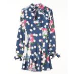 「MSGM」 長袖ワンピース 40 ネイ