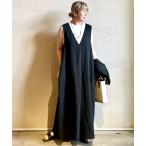 「JOURNAL STANDARD LUXE」 サロペットスカート FREE ブラック レディース