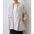 ショッピング古着 「BEARDSLEY」 ブルゾン FREE アイボリー レディース