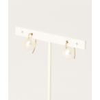 ショッピングパール ピアス 「anq.」 ピアス（両耳用） ONE SIZE ホワイト レディース