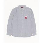 「TOMMY HILFIGER」 長袖シャツ SMALL ネイビー メンズ
