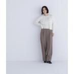 パンツ ウォームタッチワイドパンツ レディース