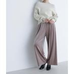 ショッピングパンツ パンツ ベロアイージーパンツ レディース