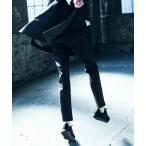 パンツ 「COMME CA MEN BLACK」「セットアップ対応」4WAYテック パンツ メンズ