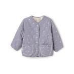 ブルゾン アウター 「リンク」箔プリントリバーシブルジャケット キッズ 子供服 女の子