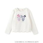 トレーナー  「マイメロディ/クロミ」「WEB限定」裾スカラップトレーナー キッズ 子供服 女の子