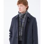 マフラー ウォッシャブルカシミヤ ブリティッシュチェックマフラー メンズ