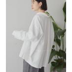 ブラウス シャツ イージーケアコクーンバックタックシャツ レディース