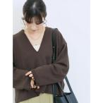 ショッピングサマンサ tシャツ 裏毛深Vネックプルオーバー レディース