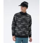  свитер вязаный [new balance golf]CREW NECK KNIT PULLOVER мужской 