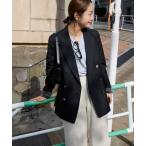 ジャケット テーラードジャケット 「追加2」ダブルブレステッドジャケット レディース