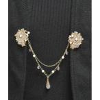 雪の結晶ストールクリップ