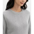 ニット セーター ビジュー付ニット レディース