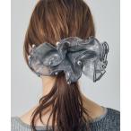 ヘアクリップ スフィアー シアー フリル バレッタ