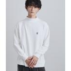 tシャツ モイスチャースムースモックネックカットソー メンズ