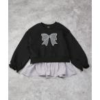 ショッピング韓国子供服 チュニック リボンシフォンチュニック キッズ 子供服 女の子