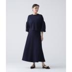 ショッピングパール セットアップ 「NAVYNAVY」「瞬間コーデ」洗える楽ちんキレイ見え2WAYパールボタンニットアップ「PS/低身長サイズ」 レディース