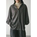 ショッピングミキサー ブラウス シャツ ベロアルーズシャツ レディース