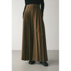 スラックス パンツ メランジタックワイドパンツ レディース