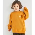 トレーナー  「ぬくふわ」ユニセックス ワンポイント アソート刺繍 裏起毛 トレーナー キッズ 子供服 男の子 女の子