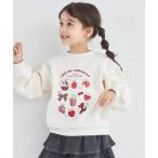 ショッピング服 トレーナー  「ぬくふわ」裏起毛 スウィーツ フォト プリントトレーナー キッズ 子供服 女の子