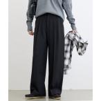 スラックス パンツ 「追加2」ウールライクストレッチスラックス レディース