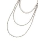  колье нержавеющая сталь длинный колье 605355 женский 