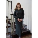 ワンピース Serene Collared Knit Dress