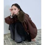 ブルゾン アウター 2WAYエリファーステンブルゾン(HARE) レディース