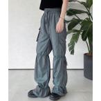 ショッピングダルメシアン 「musubore」 カーゴパンツ 0 グリーン レディース