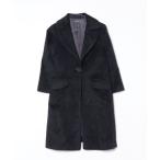 「IENA」 チェスターコート - ネイビー レディース