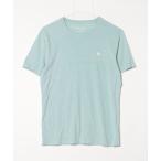 「Abercrombie&Fitch」 刺繍半袖Tシャツ X-SMALL グリーン メンズ
