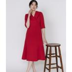 ショッピング記念 ドレス 「M Maglie le cassetto」ショールカラーワンピース