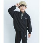ショッピングKIDS tシャツ 「セットアップ対応」ハーフジップダンボールプルオーバー(KIDS) キッズ 子供服 男の子 女の子