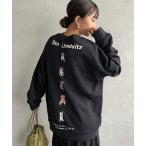 トレーナー スウェット 「BEN LENOVITZ/ベン レノビッツ」 DOG SMALL バックプリントスウェット レディース メンズ