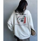ショッピングビッツ トレーナー スウェット 「BEN LENOVITZ/ベン レノビッツ」 DOG FACE バックプリントスウェット レディース メンズ