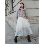 スカート チュールパニエスカート