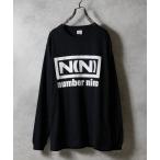 tシャツ N(N) number nine PRINTED CLASSIC L/S T-SHIRT / エヌエヌ ナンバーナイン ロゴプリント クラシ