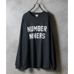 ショッピングクラシック tシャツ NUMBER NINERS PRINTED CLASSIC L/S T-SHIRT / ナンバーナイナーズ ロゴプリント クラシック ロンT